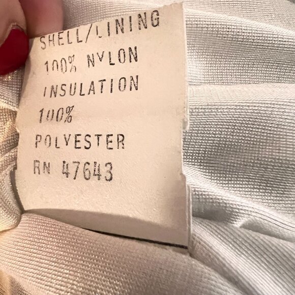 vintage‎ Skimer Womens Nylon Jacket Black & Red Size 34  Zipper Pockets - Picture 5 of 12